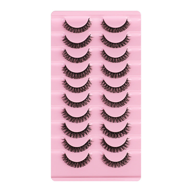 False Eyelashes, DD Curve, Thick, Eyelash, Ten Pairs False Eyelashes, DD Curve, Thick, Eyelash, Ten Pairs